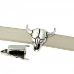 10 mm Zamak gjennomløp nr. 48 Sølv
