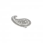10 mm Zamak belte spenne i skinn