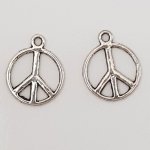 Peace & Love charm N°07 Sølv