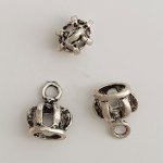 Krone Charm N°03 x 10 stykker