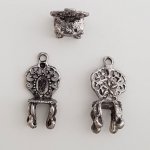 Tronstol charm N°02 Sølv