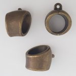 1 skjerfsløyfe nr. 62 Bronse