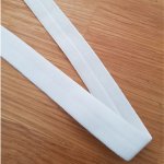 Elastisk hvit fancy 17 mm 02