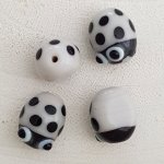 2 Ovale perler 16/13 mm N°02