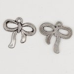 Sølv slips charm nr. 09 metall slips charm
