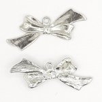 Sølv slips charm N°18 sølv metall slips charm