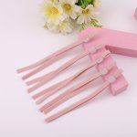 10 rosa elastiske ledningsbånd med justerbar spenne for maske ...