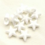 Elastisk slips med hvit gummistjernespenne N°03 x 10 stk.