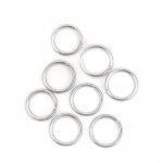 10 åpne koblingsringer 13 mm rustfritt