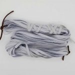 Flatmaske elastisk 5 mm hvit N°03 x 12 meter - 02
