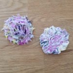 Flosset stoffblomst nr. 53