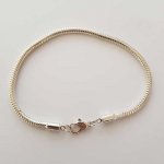 Europeisk karabinkrok armbånd 23cm N°02