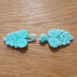 Kinesisk stil passementerie brandebourg knapp N°05
