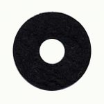 Donut filt 40 mm svart x1