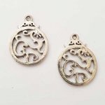 Amulett Diverse N°016 Sølv Rund