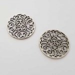 Amulett Diverse N°020 Sølv Rund