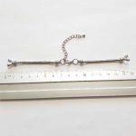 Armbånd i europeisk stil med urskive med hummerlås 7 X 8,5 cm