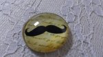 glass cabochon rund 25mm bart 020 