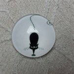 glass cabochon rund 20mm kat 012 