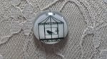rund glass cabochon 20mm fugler 010 