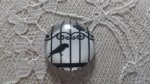 cabochon rundt glass 20mm fugler 008 