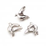 Perlefugl Charm N°03 Sølv