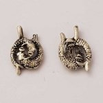 Stjernetegn charm Fiskene Sølv Metall N°01