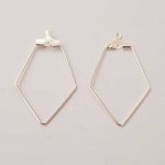 Diamond Primer Silver Earring Holder N°01 x 1 stk.