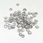 Lot de 30 coupelles diamètre 10mm coloris argent