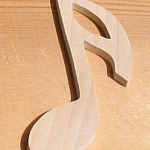 Dobbel heklet figur lg 9cm ep 3mm bryllup bordkort 