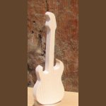 Tre elektrisk gitar ht 20cm musikk dekorasjon, musiker gave, håndlaget
