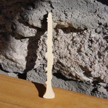 Massiv gran klarinett 15cm, håndlaget