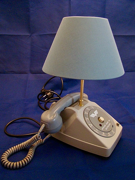 lufttelefon nattbordlampe sett 