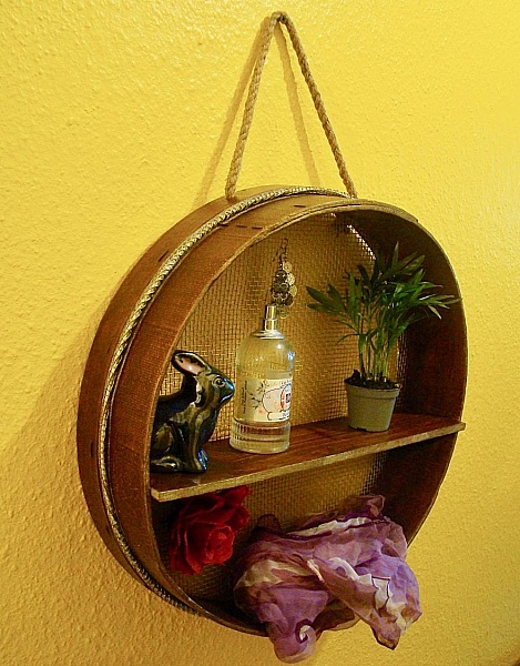 Etag&egrave;re Petit Tamis recycl&eacute;e