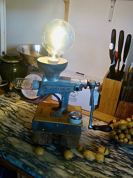 Slakterlampe i EDISON-stil