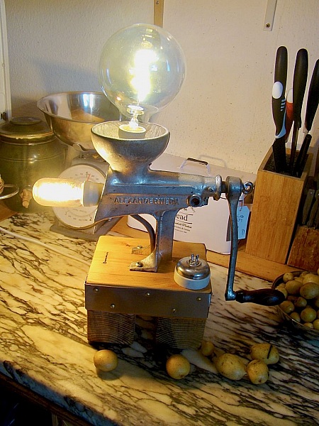 Slakterlampe i EDISON-stil