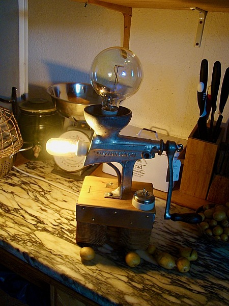 Slakterlampe i EDISON-stil