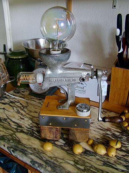 Slakterlampe i EDISON-stil