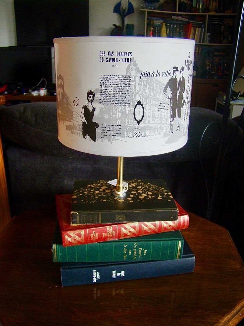 Antikk boklampe, Paris's