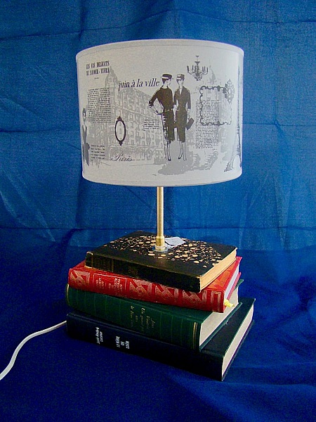 Antikk boklampe, Paris's