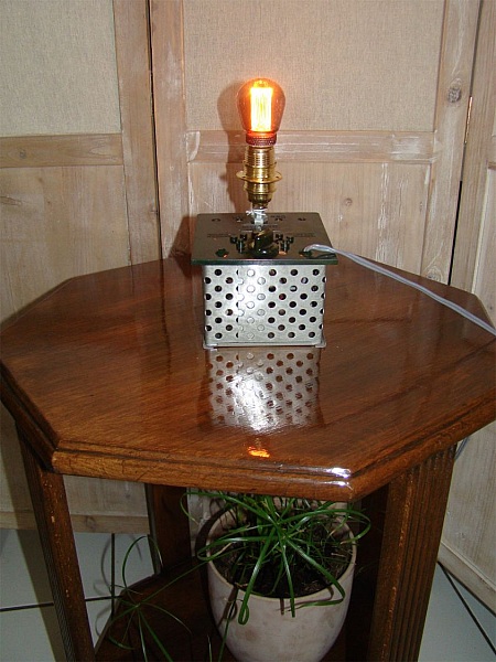 Steampunk retro fremtidig lampe