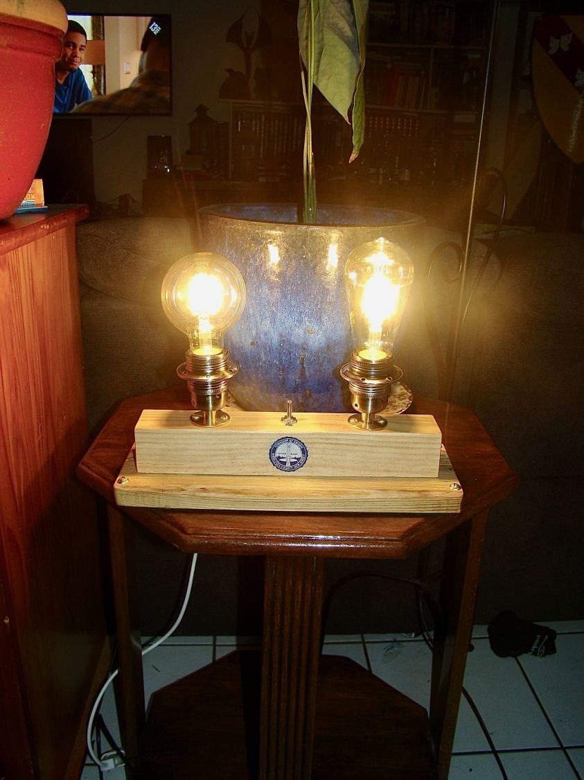 EDISON lampe i steampunk-stil 