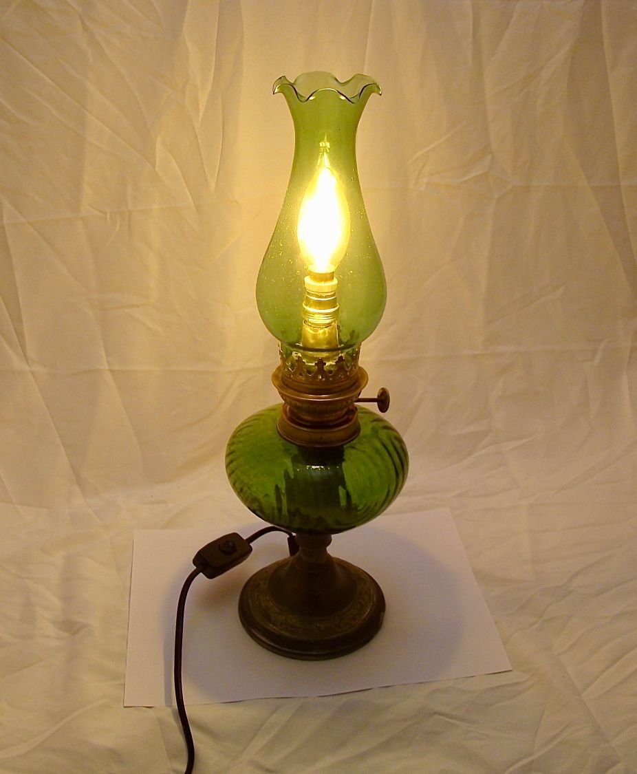 GREEN LANTERN oljelampe 
