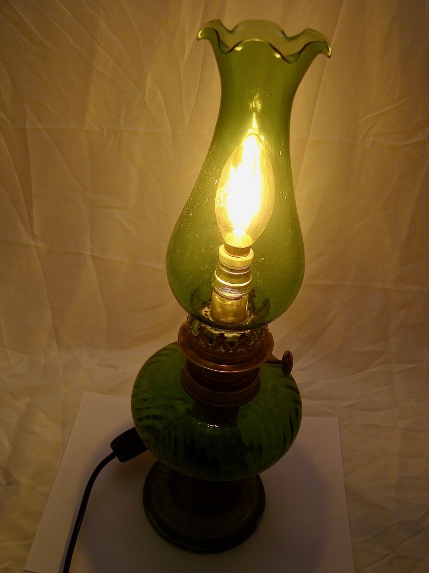 GREEN LANTERN oljelampe 
