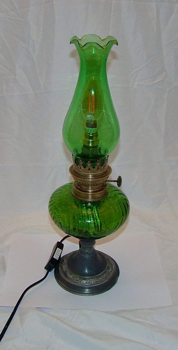GREEN LANTERN oljelampe 