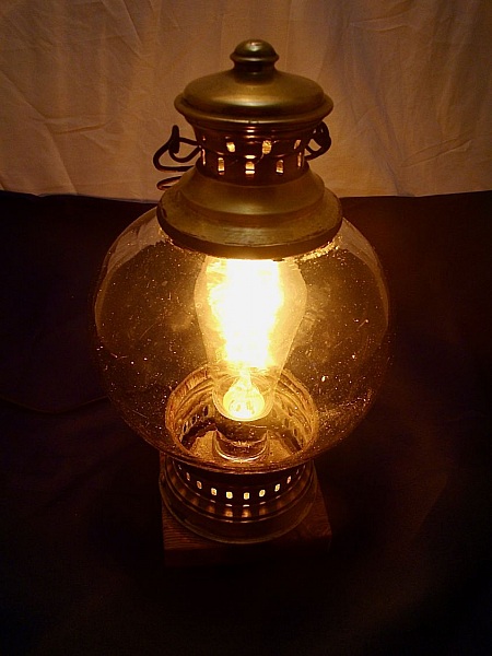 Lanterne Marine Am&eacute;lior&eacute;e ancienne