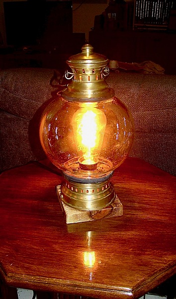 Lanterne Marine Am&eacute;lior&eacute;e ancienne