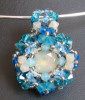 Pendentif en kit Andros Sand Aqua