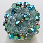 Gjør-det-selv turkis agatring