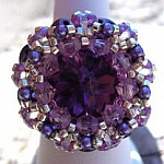 Bague en kit Europa Améthyste Violet